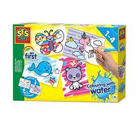 SES Creative My First Colorare con l'acqua - Animali fantastici
