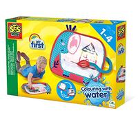 SES Creative Colorare con l'acqua - Tappetino da colorare con Elefante