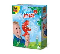 SES Creative- Dinosauro sparabolle, Colore Bianco, 02250