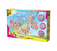SES Creative - Easy Diamonds - Acchiappasole - Kit Fai da Te per Bambini - Giocattoli per Ragazze - Suncatcher - Fai da Te - dai 6 Anni in su