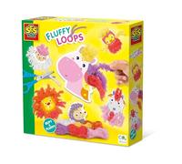 SES Creative Fluffy Loops - Animali di filato morbido