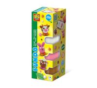 SES Creative Fundo 00811 - Animali da fattoria da pasta, 3 x 90 g, 1 x 40 g, vari