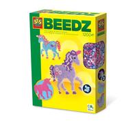 SES-Creative- Hobby e creatività Perline Animali Perle da Stirare Unicorni, Multicolore, 14.86 x 3.96 x 19.81 cm, 6115