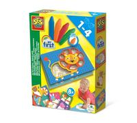 SES Creative 14404 My First Crayons-Cartoline Animali, Varie
