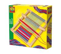 SES CREATIVE Jeu de Tissage - Avec fils de differentes couleurs