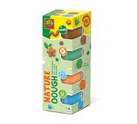 SES Creative Knete Plastilina Feel Good-Nature (4x90gr), Colore Various, m, 00513
