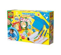 SES Creative My First 14445 - Kit per pittura a dita per bambini a partire da 1 anno in poi