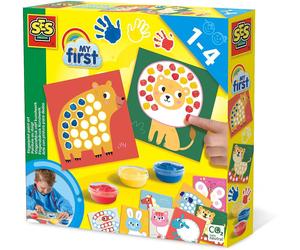 SES Creative My first - Fingerprint paint art, Black