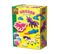 SES Creative- Pasta-Unicorni Neon Glitter, 00410