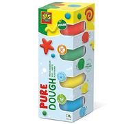 SES Creative- Plastilina Feel Good-Pure (4x90gr), Colore Various, Small, 00511