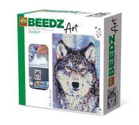 Ses Creative Wolf Beedz Art Mosaic Kit, 7000 Iron-On Beads, Unisex,... NUOVO