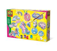 Ses Hobby Bambine Modellare e Pitturare Unicorni, Multicolore, 01359