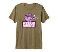 Sesame Street 123 Flag Abby Cadabby Maglietta Premium