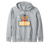 Sesame Street 123 Flag Ernie Felpa con Cappuccio