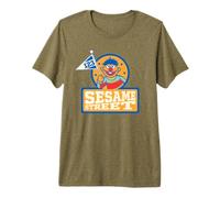 Sesame Street 123 Flag Ernie Maglietta Premium