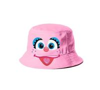 Sesame Street Abby Cadabby Face-Cappello da Pescatore per Bambini, Rosa, 25 x 15 cm