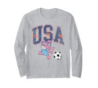 Sesame Street Abby Cadabby USA Soccer Maglia a Manica