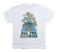 Sesame Street All The Cookies Maglietta Bambini (TV2864)