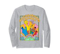Sesame Street Amici di quartiere BFF Good Classic Times Maglia a Manica