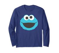 Sesame Street Baby Face Cookie Monster Maglia a Manica