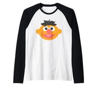 Sesame Street Baby Face Ernie Maglia con Maniche Raglan