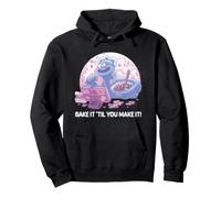 Sesame Street Bake It TIL You Make It Cookie Monster Felpa con Cappuccio
