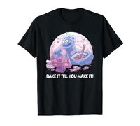 Sesame Street Bake It TIL You Make It Cookie Monster Maglietta