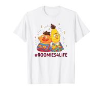 Sesame Street Bert And Ernie Roomies 4 Life Maglietta