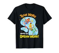 Sesame Street Bert And Ernie Team Work, Dream Work Maglietta