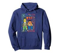 Sesame Street Bert And Ernie Today's Mood, TBD Felpa con Cappuccio