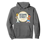 Sesame Street Bert, Ernie all Star Badge Felpa con Cappuccio