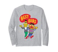 Sesame Street Bert Ernie Migliori Amici BFF Classico Pals Maglia a Manica