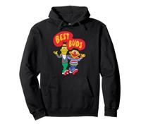 Sesame Street Bert Ernie Migliori Amici BFF Pals Classico Felpa con Cappuccio
