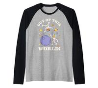 Sesame Street Bert Ernie Space Adventure Rocket Fun Classic Maglia con Maniche Raglan