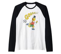Sesame Street Bert Soccer Goal Maglia con Maniche Raglan