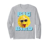 Sesame Street Big Bird Cool Face Pose Summer Shades Classic Maglia a Manica