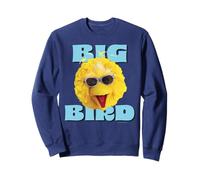 Sesame Street Big Bird Cool Face Pose, tonalità Classiche estive Felpa