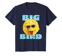 Sesame Street Big Bird Cool Face Pose, tonalità Classiche estive Maglietta
