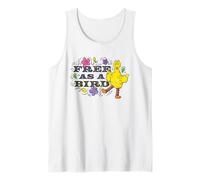 Sesame Street Big Bird Free As A Bird Canotta
