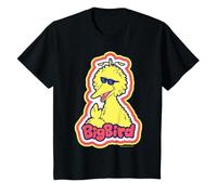Sesame Street Big Bird Fun Cool Pose TV Show Anni '80 Anni '90 Classico Maglietta
