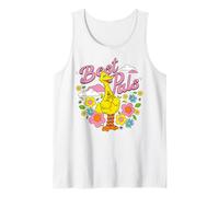 Sesame Street Big Bird Migliori Amici Buoni Amici Classico BFF Canotta