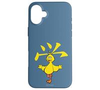 Sesame Street Big Bird Study a Kanji Custodia per iPhone 16 Plus