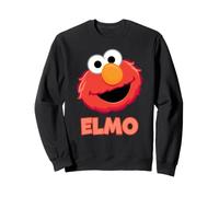Sesame Street Big Head Name Elmo Felpa