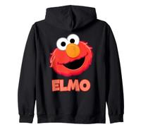 Sesame Street Big Head Name Elmo Felpa con Cappuccio