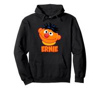 Sesame Street Big Head Name Ernie Felpa con Cappuccio