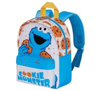 Karactermania Sesame Street Pasticcino Cookie Monster Cookie-Zainetto Prescolare Joy, Bianco, 22 x 27 cm, Capacità 5 L