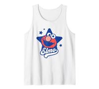 Sesame Street Blue Star Elmo Canotta
