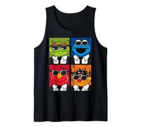 Sesame Street Brothers Amore Blues Elmo Grouch Mostro Ernie Canotta