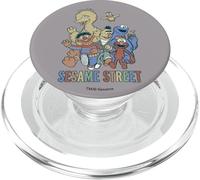 Sesame Street Colorful Group PopSockets PopGrip per MagSafe