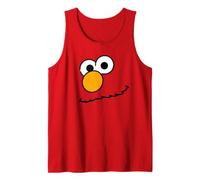 Sesame Street Comic Big Face Elmo Halloween Costume Canotta